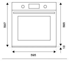 Электрический духовой шкаф Bertazzoni F6011MODPLZ