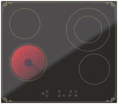 Электрическая варочная панель DARINA 4P8 E326 B