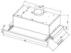 Встраиваемая вытяжка Jacky s JV SW651