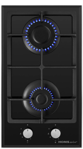 Газовая варочная панель Homsair HGG323GCBK