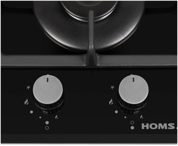 Газовая варочная панель Homsair HGG323GCBK