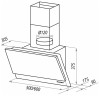 Кухонная вытяжка MAUNFELD ARAKS SBL 50