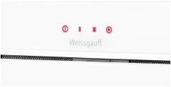 Встраиваемая вытяжка Weissgauff Heavy 600 Touch White Glass белый