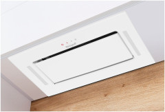 Встраиваемая вытяжка Weissgauff Heavy 600 Touch White Glass белый