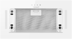 Встраиваемая вытяжка Weissgauff Heavy 600 Touch White Glass белый