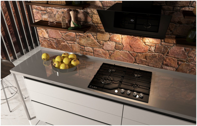 Газовая варочная панель Lex GVG 640-1 BL