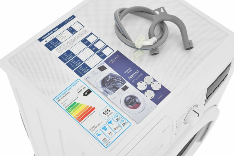Стиральная машина Zugel ZWS7142I белая