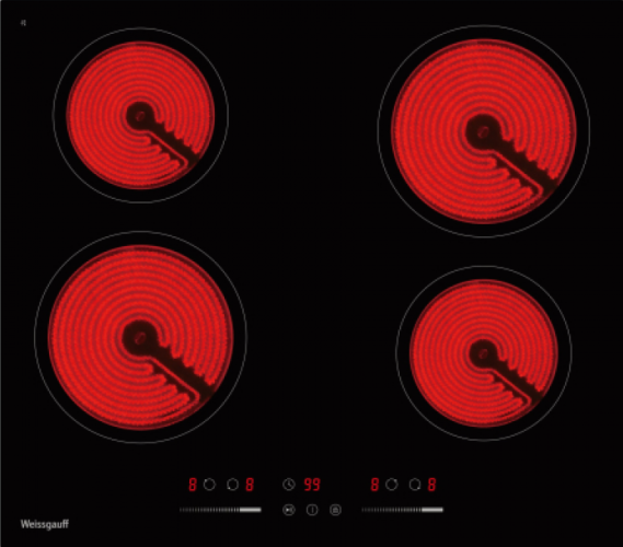 Электрическая варочная панель Weissgauff HV 640 BSG