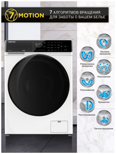 Стиральная машина Hiberg i DDQ9 812 W