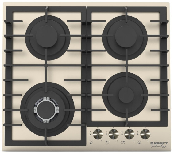 Газовая варочная панель Kraft TCH HV6176BGG