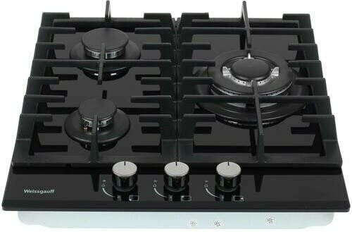 Газовая варочная панель WEISSGAUFF HGG 451 BEB