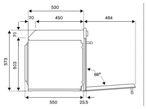 Электрический духовой шкаф Bertazzoni F6011MODPLX