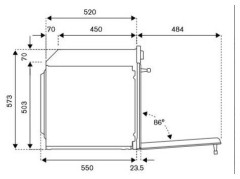 Электрический духовой шкаф Bertazzoni F6011MODPLX