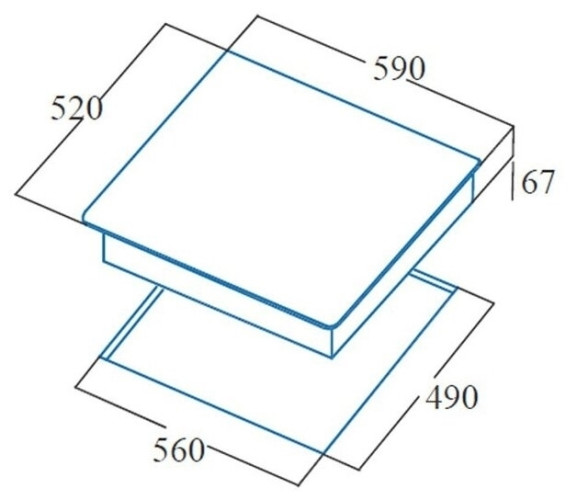 Электрическая варочная панель Cata TNG 6004