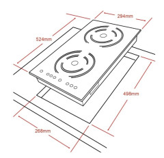 Индукционная варочная панель Ginzzu HCI-241