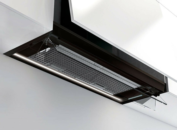 Кухонная вытяжка PANDO TIM 2 60 NEGRO V 850