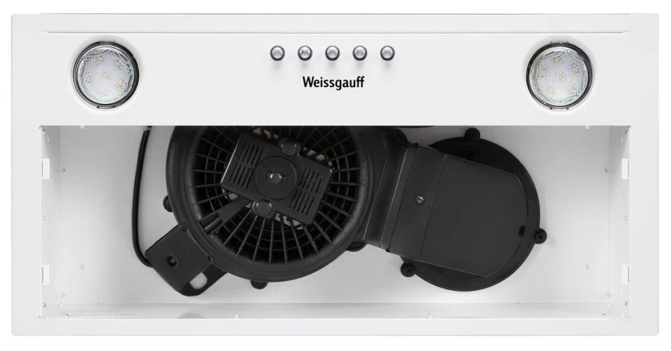 Встраиваемая вытяжка Weissgauff Alpha 50 PB WH