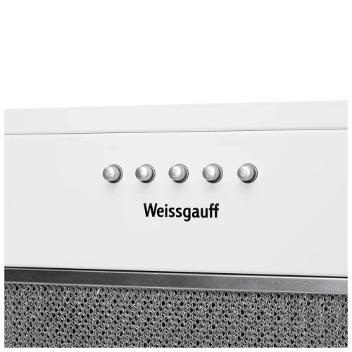 Встраиваемая вытяжка Weissgauff Alpha 50 PB WH