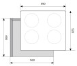 Индукционная варочная панель Lex EVI 640 2 IV