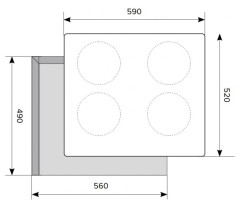 Индукционная варочная панель Lex EVI 640 2 IV
