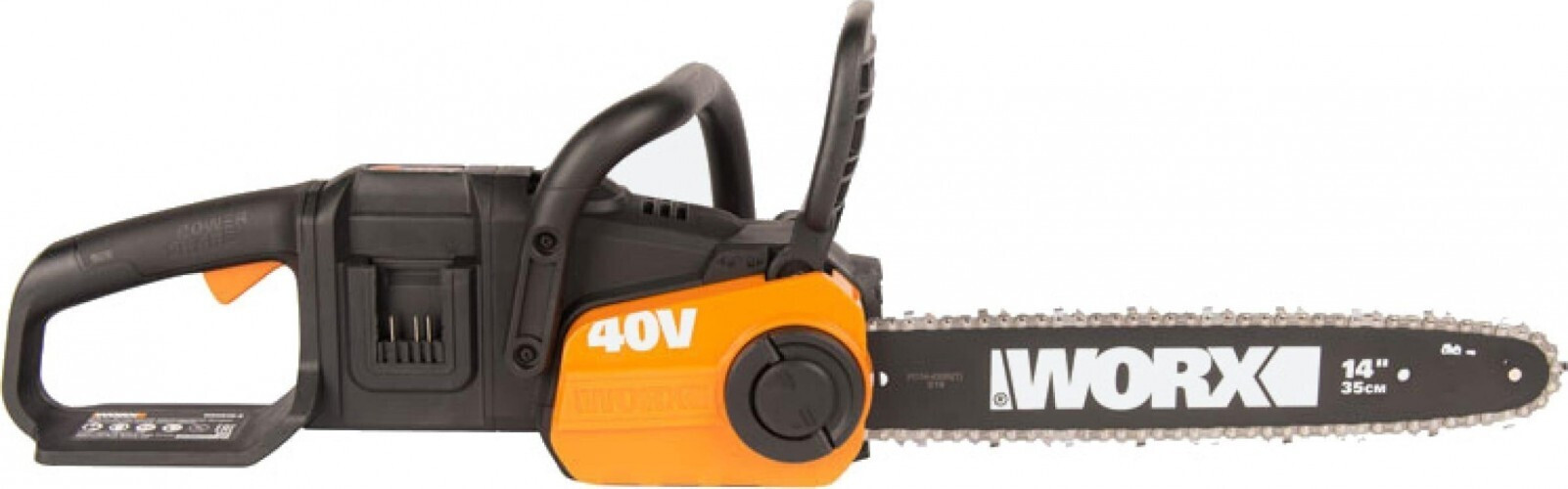 Аккумуляторная цепная пила Worx WG384E.9 без АКБ и З/У