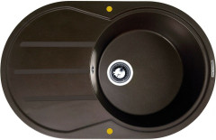 Кухонная мойка Zigmund &amp; Shtain Kreis OV 770D швейцарский шоколад