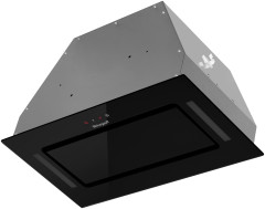 Встраиваемая вытяжка Weissgauff Veil 600 Touch Black Glass черный