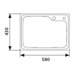 Кухонная мойка Kaiser KSM-5843