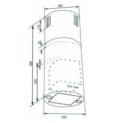 Островная вытяжка Zigmund &amp; Shtain K 331.41 S