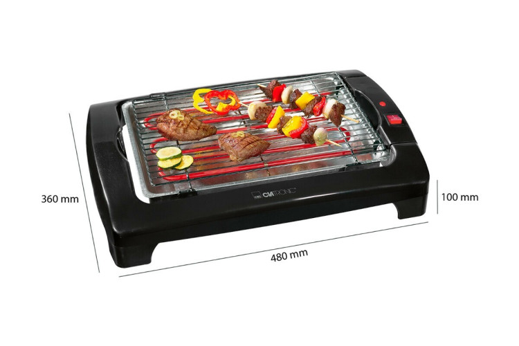 Электрогриль Clatronic BQ 2977 N черный