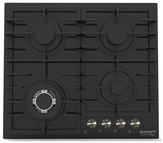 Газовая варочная панель KRAFT TCH HV6176BLG
