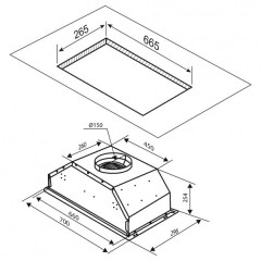 Встраиваемая вытяжка Zigmund &amp; Shtain K 016.7 S