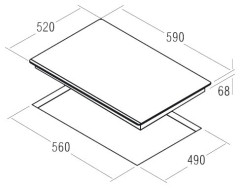 Индукционная варочная панель Cata IB 604 WH
