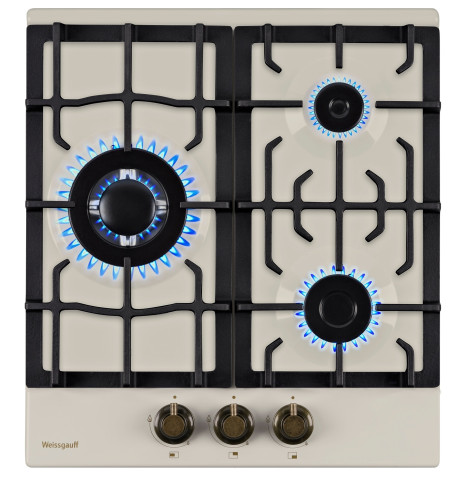 Газовая варочная панель WEISSGAUFF HGG 451 REB