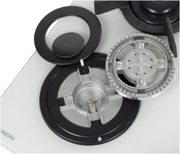 Газовая варочная панель Hyundai HHG 6437 WG