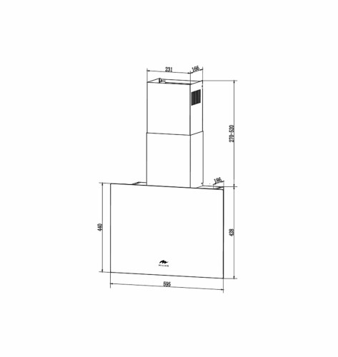 Кухонная вытяжка Millen MKHG 602 WH