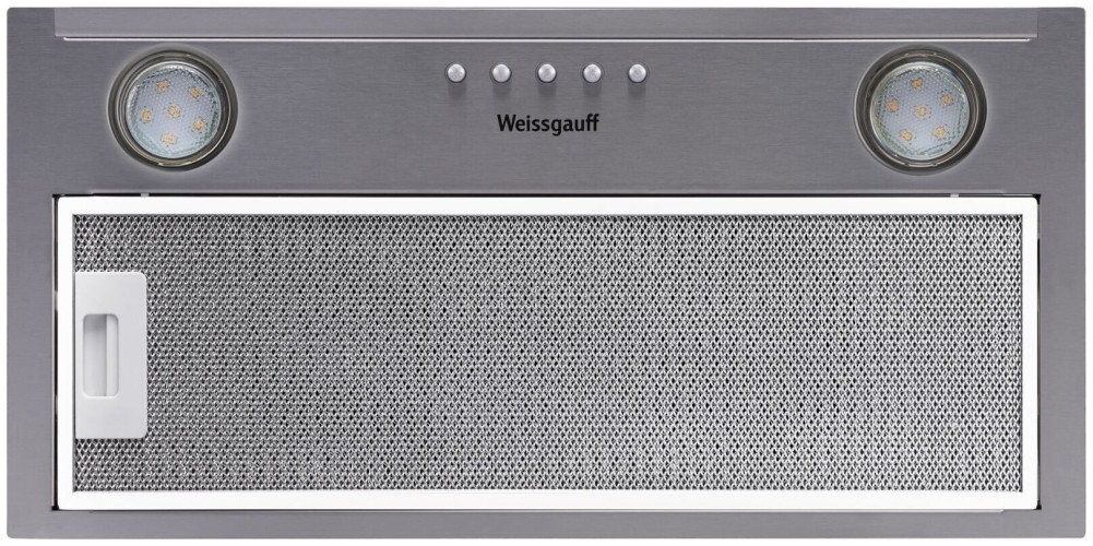 Встраиваемая вытяжка Weissgauff Alpha 50 PB IX нержавеющая сталь