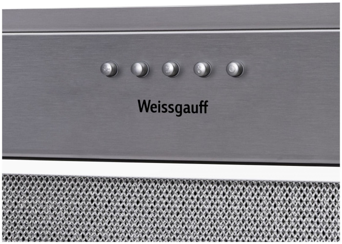 Встраиваемая вытяжка Weissgauff Alpha 50 PB IX нержавеющая сталь
