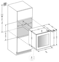 Винный шкаф PANDO PVMAV 60 25CRL