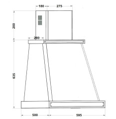 Кухонная вытяжка Kuppersberg T 669 ANT Silver