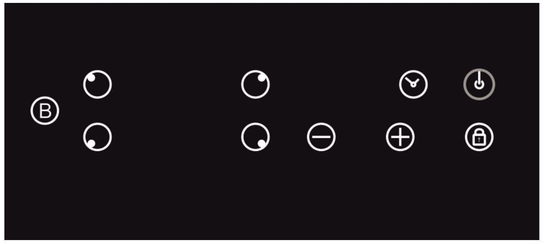 Индукционная варочная панель Lex EVI 640 1 BL