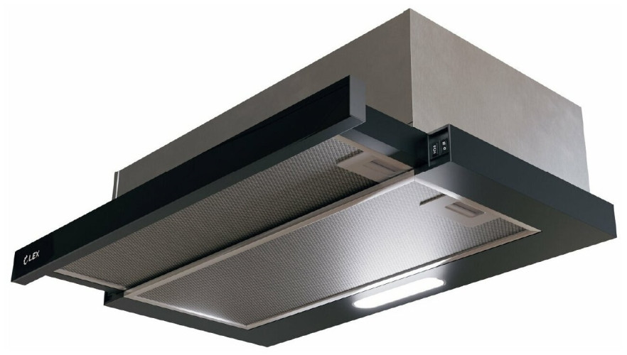 Встраиваемая вытяжка Lex Honver 2M 600 Black