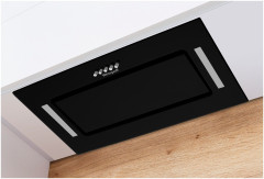 Встраиваемая вытяжка Weissgauff Aviator 600 PB Black Glass черный