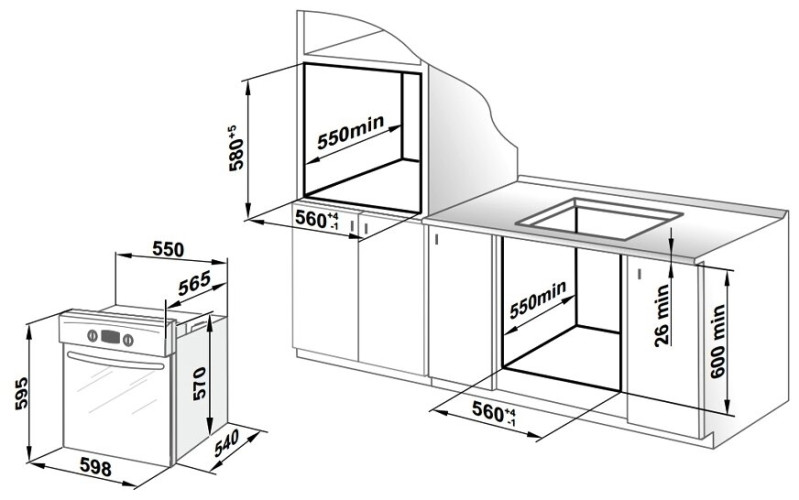 Электрический духовой шкаф GEFEST ДА 602-02