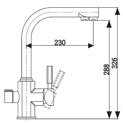 Смеситель для кухни Kaiser Decor 40144-16