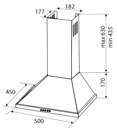 Кухонная вытяжка Zigmund&Shtain K 128.51 B