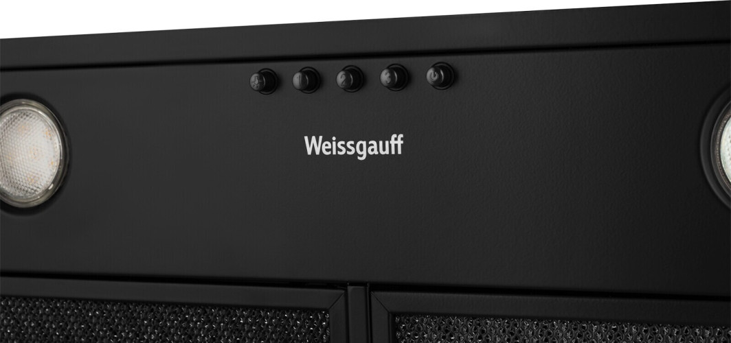Встраиваемая вытяжка Weissgauff Alpha 80 PB BL