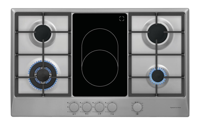 Комбинированная варочная панель Zigmund & Shtain GN 278.91 S
