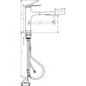 Смеситель для кухни Hansgrohe Zesis M33 74804670