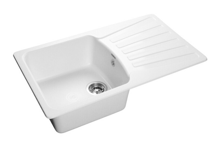 Кухонная мойка GranFest Standart GF-S-850L белый